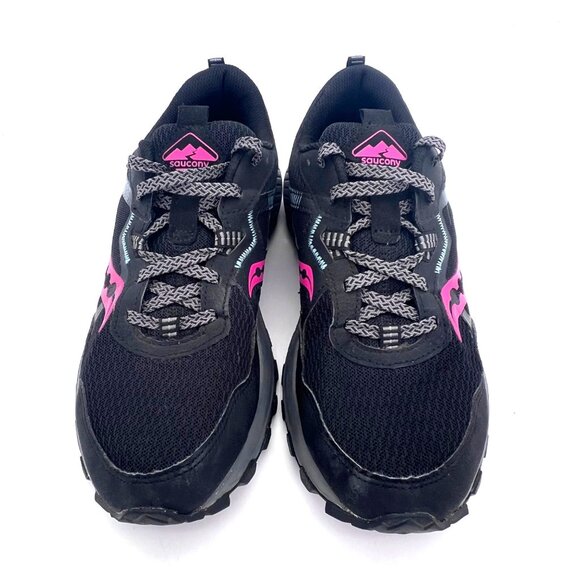 Saucony Excursion TR 16 Trail Running Jogging Shoes Womens Size 10 Black Pink - Picture 5 of 15